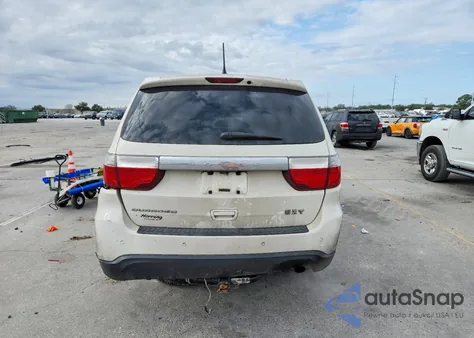 2012 Dodge Durango Sxt z USA, uszkodzony, nr VIN 1C4RDHAG1CC271156